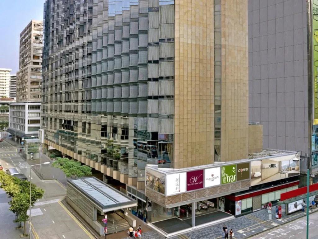 The Kowloon Hotel on the corner of Nathan Road and Middle Road. The MTR exits are close by.